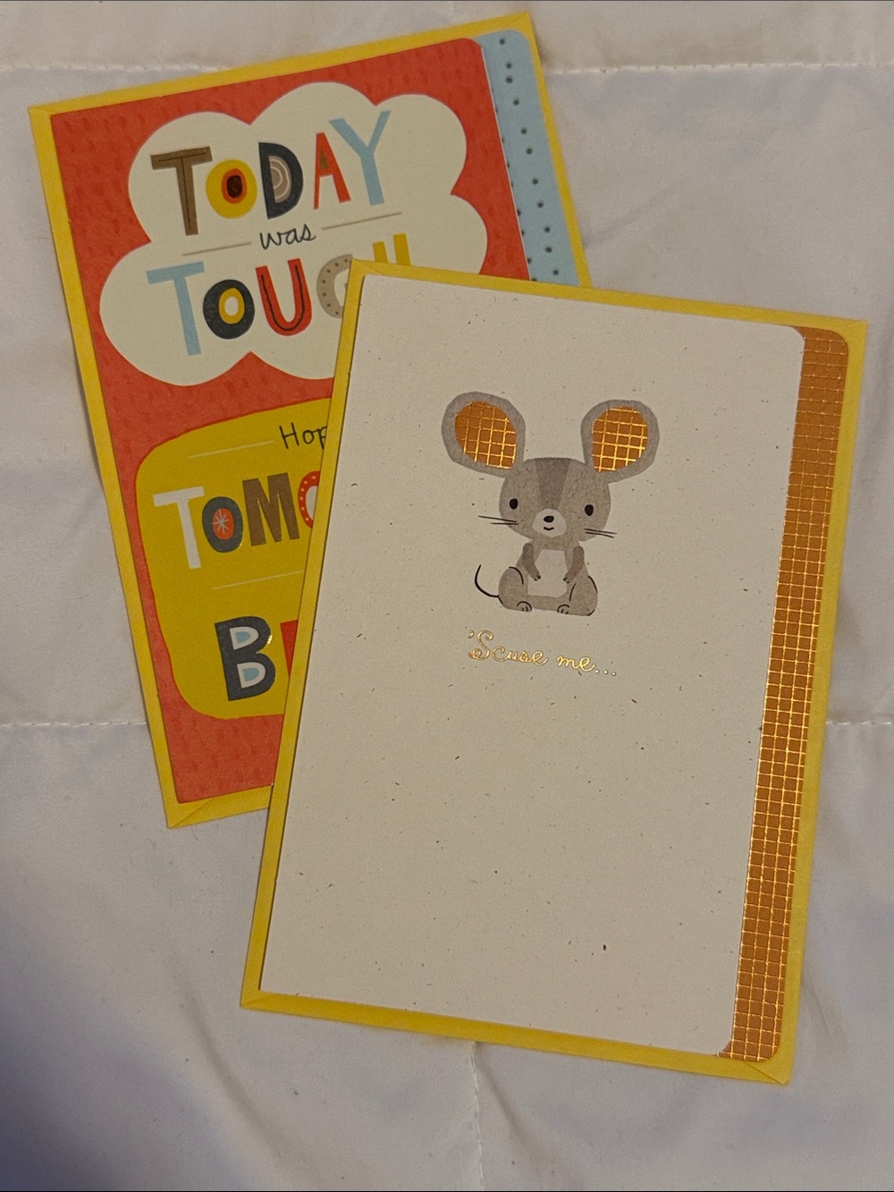 🌻 Bundle of 2 Hallmark Supportive Cards